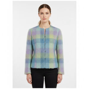 Vintage Donegal Design Mohair Wool Irish Coat